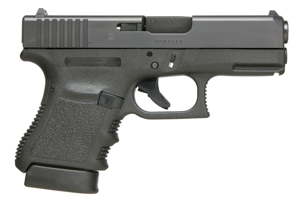 Picture of Glock G36 Fgr Auto Pisto 45Acp 3.7" Blk Fixed 2-6Rnd Finger Grip PI3650201FGR