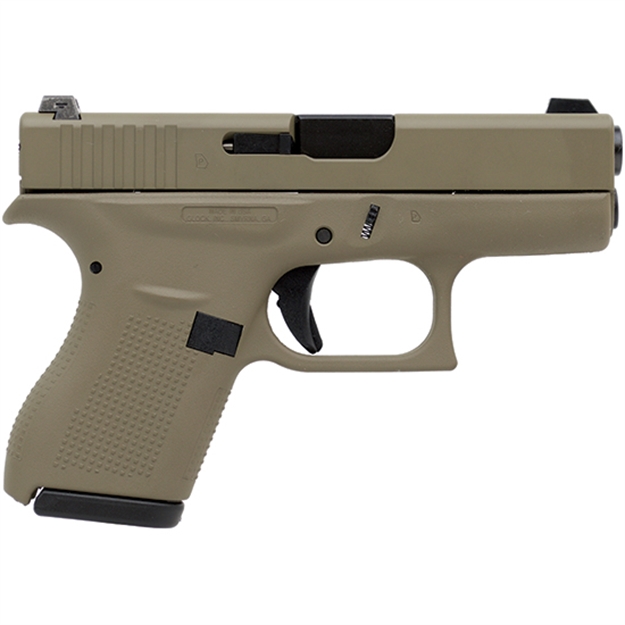 Picture of Glock 42 380Acp 3.25 NS 6Rd Fde Cerakote Finish