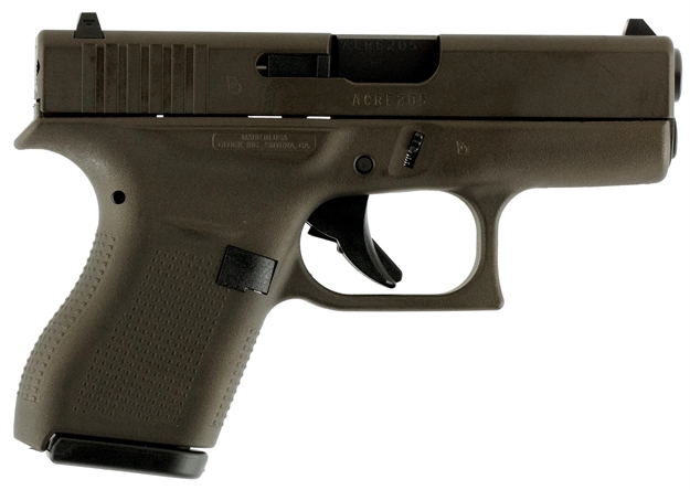 Picture of Glock 42 380Acp Blk 6Rd Pistol