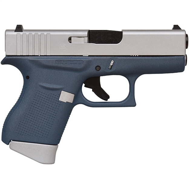 Picture of Glock 43 9Mm 3.39 FS 6R Cerakote Blue/Aluminum