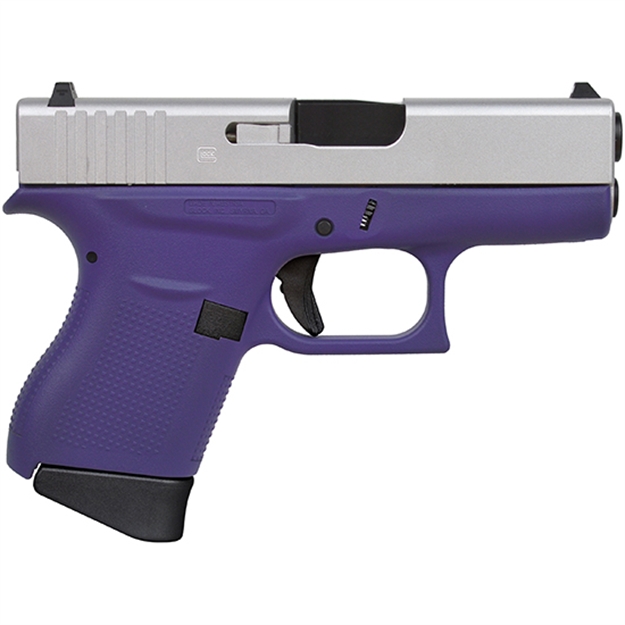 Picture of Glock 43 9Mm 3.39 FS 6R Cerakote Purple/Aluminum