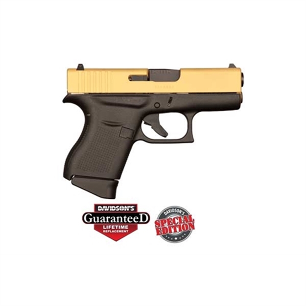 Picture of Glock 43 9Mm Pst Ckgold Slide 6R