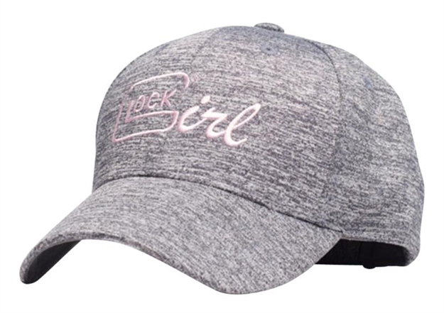 Picture of Glock Ap70237 Glock Girl Heather Gray Hat Adjustable