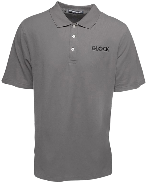 Picture of  Glock Ap95878 Classic Polo  Gray Cotton Short Sleeve 2Xl