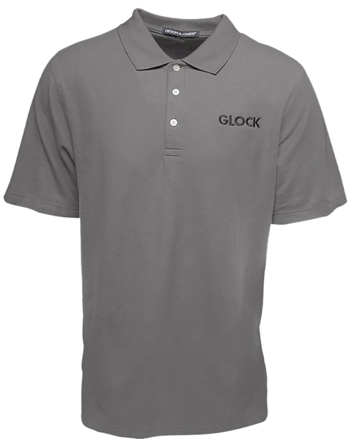 Picture of  Glock Ap95879 Classic Polo  Gray Cotton Short Sleeve 3Xl