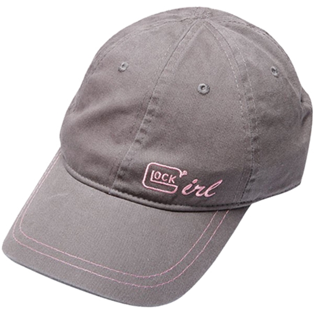 Picture of Glock As10007 Glock Girl Gray/Pink Hat Chino Adjustable