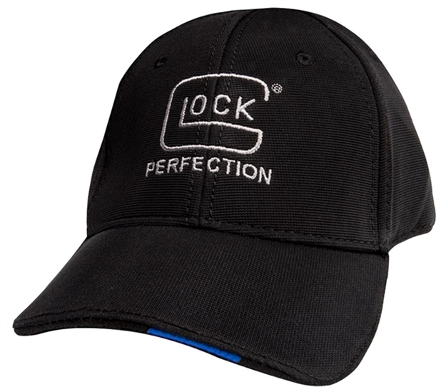 Picture of Glock As10018 Blue Line Perfection Hat Cotton Black/Blue