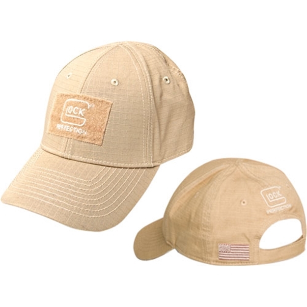 Picture of Glock Cap Agency Khaki Adjustable Black