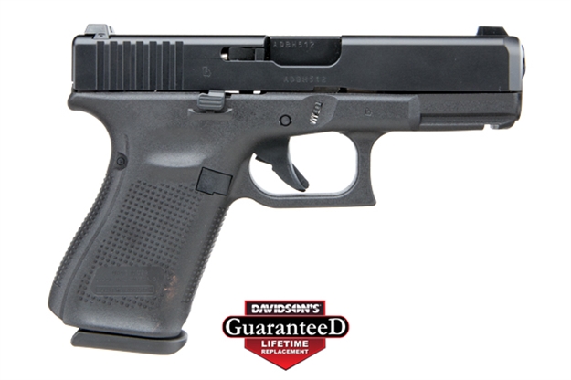 Picture of Glock G19 Gen5 Semi-Auto Pistol, 9Mm, 4.02" Bbl, Poly Grip, 10+1 Rnd, Night Sights