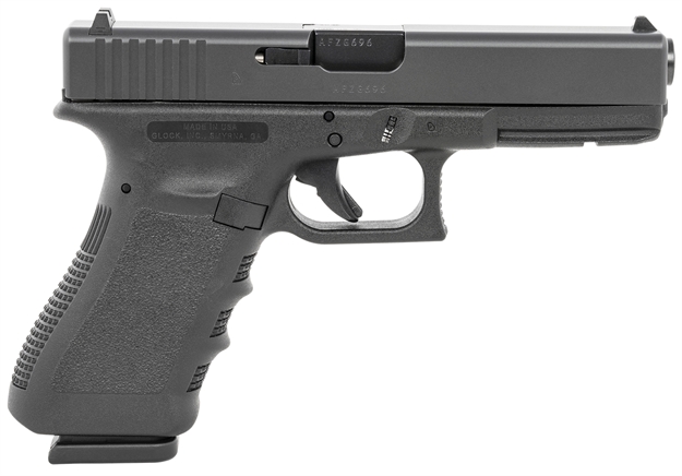 Picture of Glock G2215us G22 Gen3 40 S&W 4.49" 15+1 Black Polymer Frame Black Steel Slide Black Polymer Grip Fixed Sights