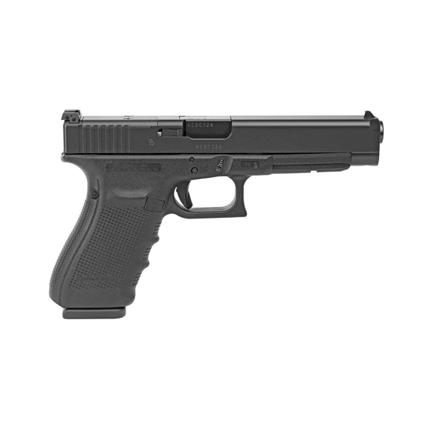 Picture of Glock G41 Gen4 Semi Auto Pistol 45Acp 5.3" Optic System- Optic Not Included 3-13Rnd Blk Adj Sights State Laws Apply UG4130103MOS 764503913860