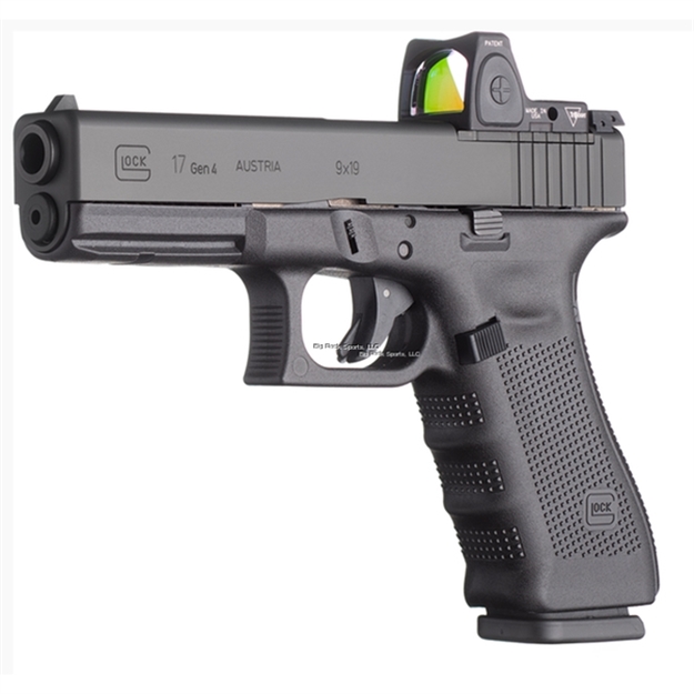 Picture of Glock Inc G17 Gen4 Mos Semi Auto Pistol, 9Mm, 4.48", 3-10Rd Optic Ready-- Optic Not Included UG1750201MOS 764503914287