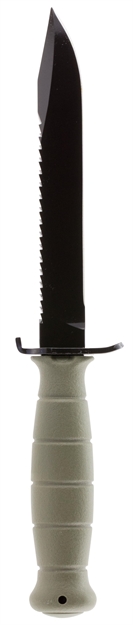 Picture of Glock Kf39181 Field Knife Field W/Sawback 6.5" Spring Steel Hrc55 Phosphate-Treated Clip Point/Saw Polymer Green