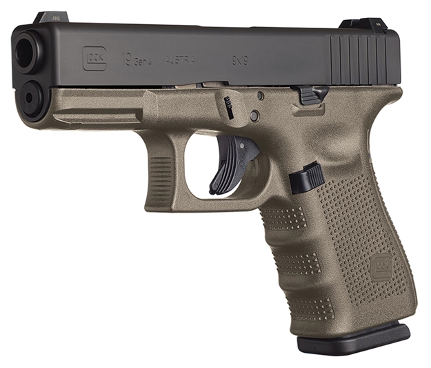 Picture of Glock 19 Gen4 9Mm 15Rd 3 Mags OD