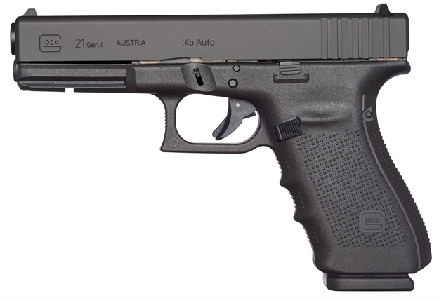 Picture of Glock G21 Gen4 Semi Auto Pistol, 45Acp, 4.60" Bbl ,10+1 Rnd, 3 Mags, Fixed Sights UG2150201