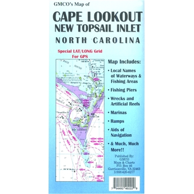 Picture of Gmco Cape Lookout Map Gps/Folded
