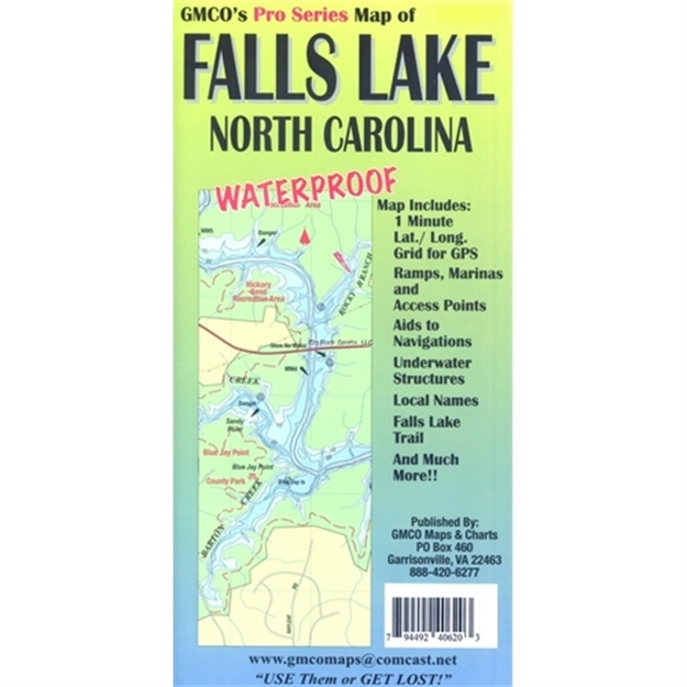 Picture of Gmco Falls Lake Map Pro Series Gps/Folded