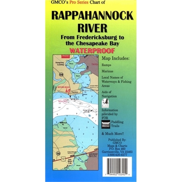 Picture of Gmco Rappahannock River Map Pro Series Gps/Folded