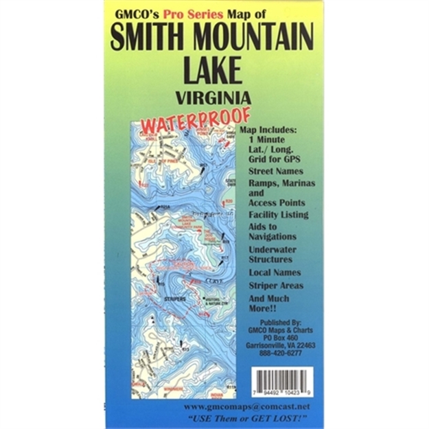 Picture of Gmco Smith Mnt Lake Map Pro Series Gps/Folded