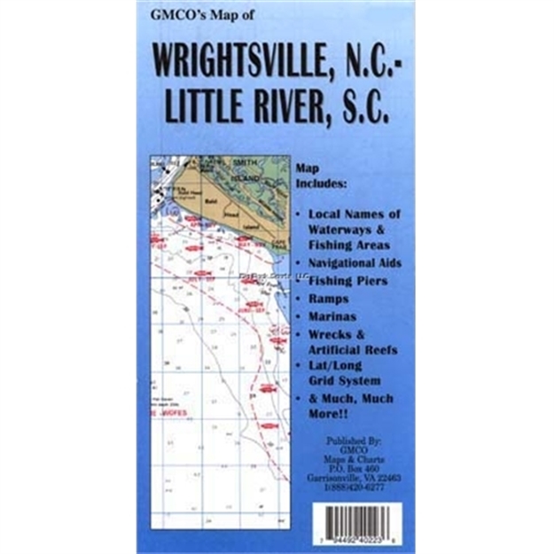 Picture of Gmco Wrightsville Beach Map Gps/Folded