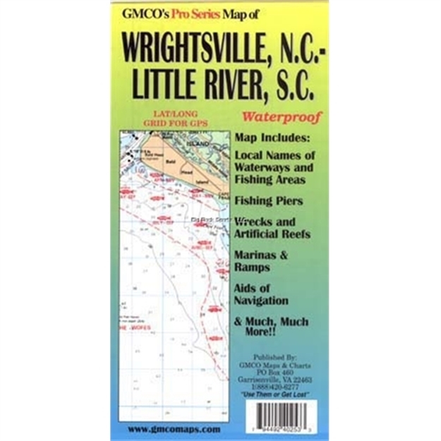 Picture of Gmco Wrightsville Beach Map Pro Series Gps/Folded