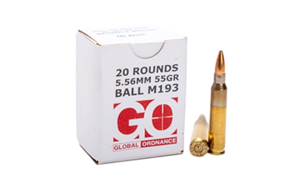 Picture of GO 556Nato M193 55Gr Fmj 20/1000 GO850003223346