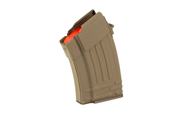 Picture of  Global Ordnance Llc 810091157398   10Rd Fully Ribbed 7.62X39mm Fits Ak-47 Fde Steel -