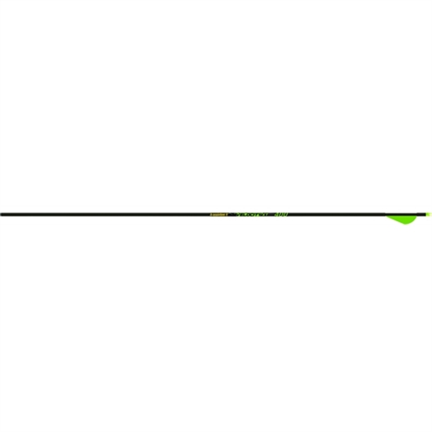 Picture of Gold Tip Velocity XT Carbon Arrows, 32", Black, 340 Spine, 2" Raptor Vanes, Accu-Lite Nock & Insert, 8.2 Gr,  1/2 Doz