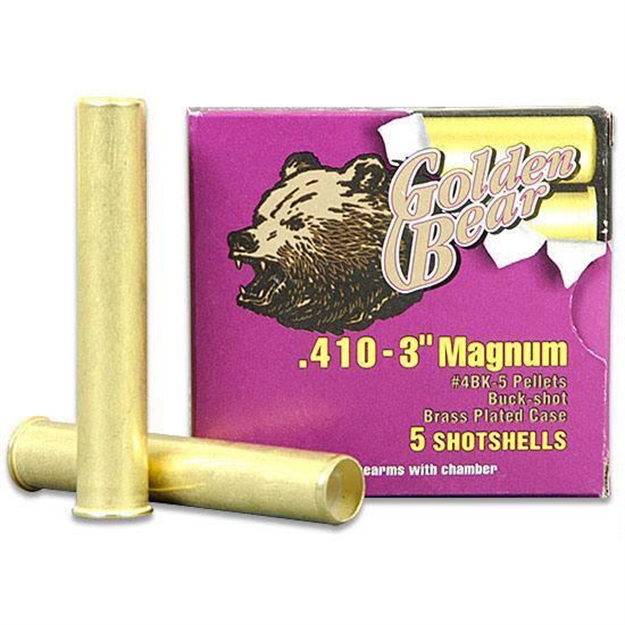 Picture of Golden Bear Bear .410 3" #4 Buck- Shot 5-Pack