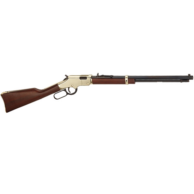Picture of  Henry H004vl Golden Boy Large Loop 17 Hmr 12+1 20" American Walnut Brass Right Hand