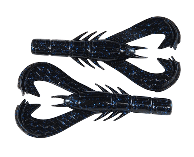 Picture of Googan Baits Craw 4" Blk Blue Flake 7Ct