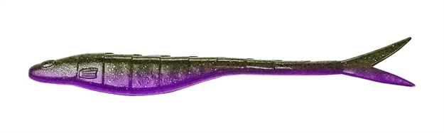 Picture of Googan Baits Dart 7" Green Pumpkin Purple