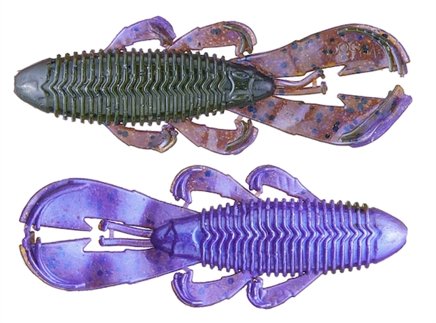 Picture of Googan Baits, Llc Bug 4" Grn Pmpkn Prpl 7Ct