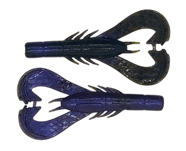 Picture of Googan Baits, Llc Craw 3" Grn Pmpkn Prple 10Ct GKC-3-GPU