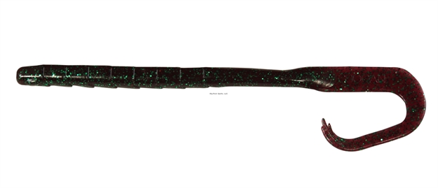 Picture of Googan Baits Worm 7.25" Red Bug 8Ct