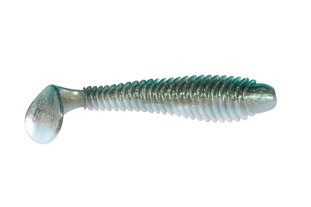 Picture of Googan Baits Saucy Swimmer 3.8", Green Gizzard Shad GSW-38-GGS