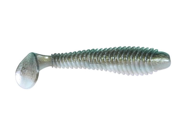 Picture of Googan Baits Saucy Swimmer 4.8", Green Gizzard Shad GSW-48-GGS 842424116406
