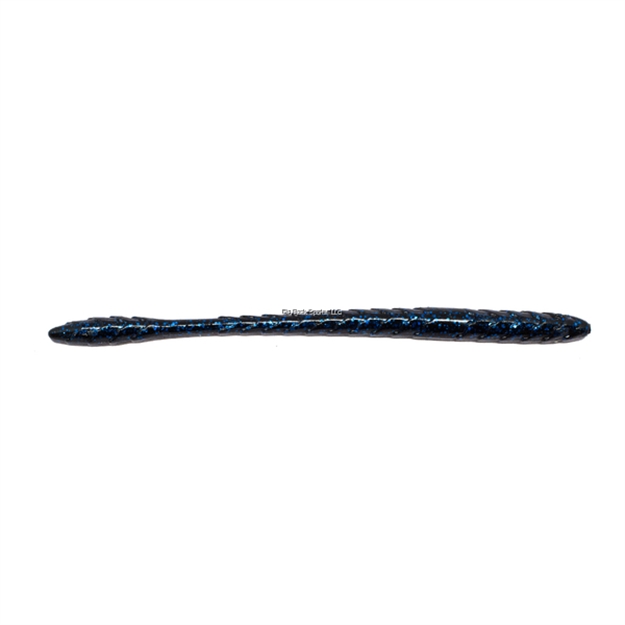 Picture of Googan Baits Slim Shake Worm 8", Black Blue Flake GSS-8-BLB 842424118752