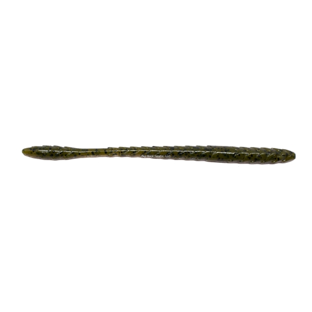 Picture of Googan Baits Slim Shake Worm 8", Green Pumpkin GSS-8-GNP 842424118776