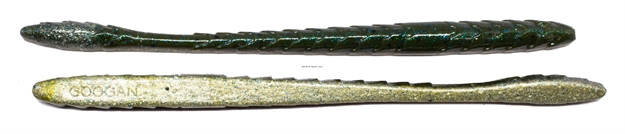 Picture of Googan Baits Slim Shake Worm, Natural