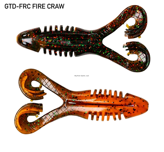 Picture of Googan Baits Toad Fire Craw GTD-FRC 842424121202