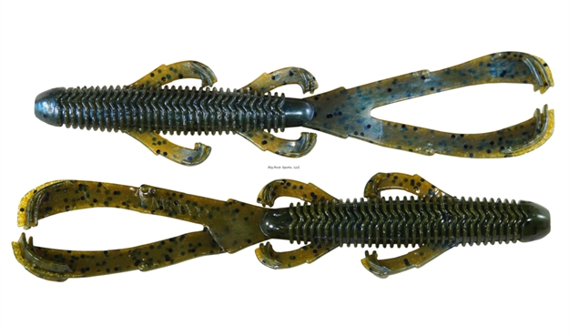 Picture of Googan Baits Trench Hawg 4.65", Blue Junior GTH-465-BLU 842424115829