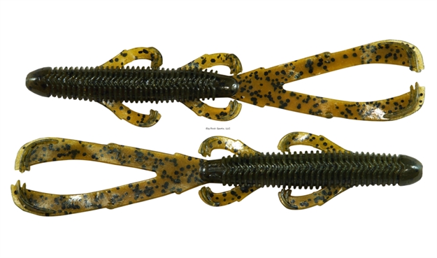 Picture of Googan Baits Trench Hawg 4.65", Green Pumpkin GTH-465-GNP 842424115836