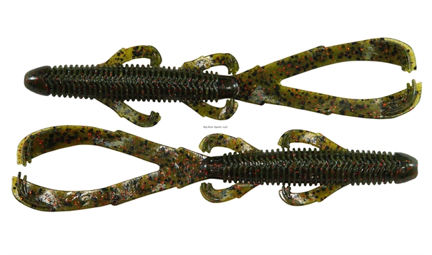 Picture of Googan Baits Trench Hawg 4.65", Watermelon Red Flake