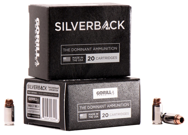Picture of Gorilla Slvrbck 380Acp 95Gr 20/200