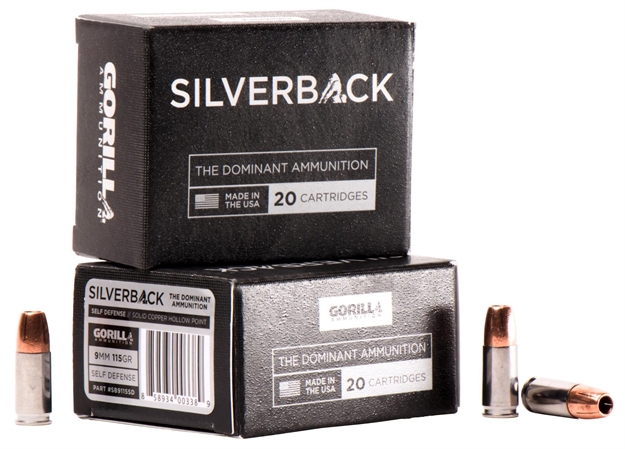 Picture of Gorilla Slvrbck 9Mm 115Gr 20/200