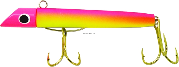 Picture of Got-Cha 100 Series Plug, 3", 1 Oz, SZ 2 & 4 Hook, Electric Chicken/Gold Hook