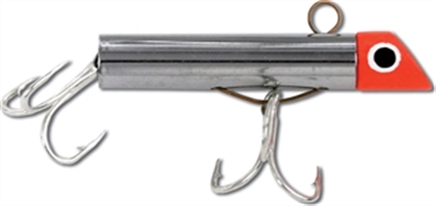 Picture of Got-Cha 1000 Series Mini Metal Plug, 1 3/4", 5/8 Oz, SZ 6 Hooks, Red Chrome G1001