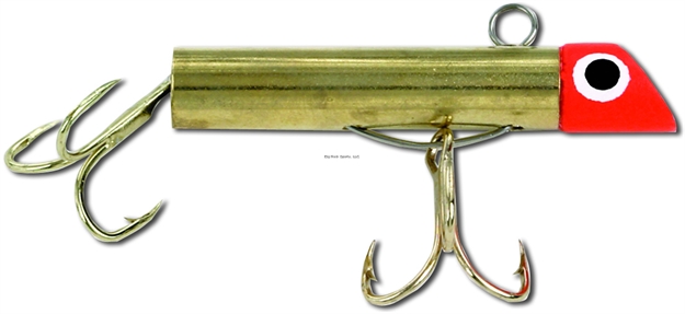 Picture of Got-Cha 1100 Series Mini Metal Plug, 1 3/4", 5/8 Oz, SZ 6 Hooks, Red Gold/Gold Hook