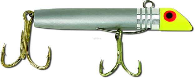 Picture of Got-Cha 300 Series Plug, 2 1/2", 7/8 Oz, #2 & #4 Hooks, Yellow Chrome/Gold Hook